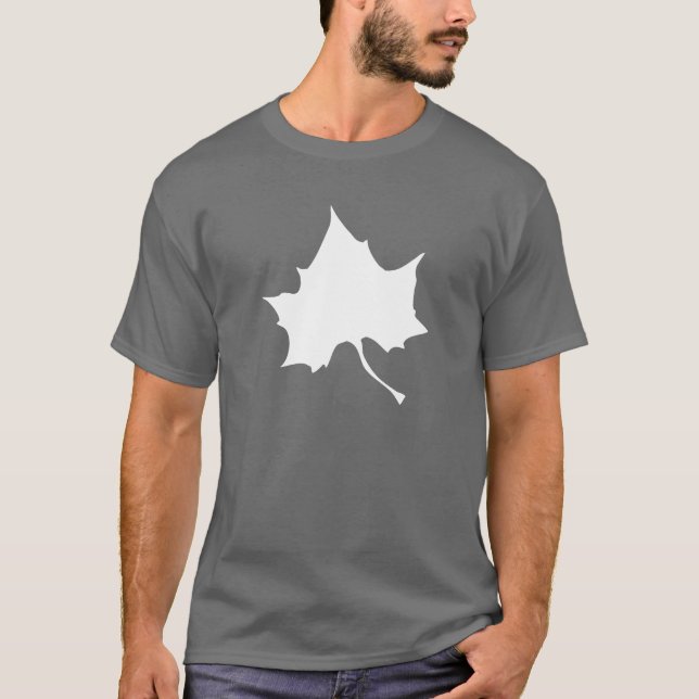 Indiana Staat Leaf T-Shirt (Vorderseite)