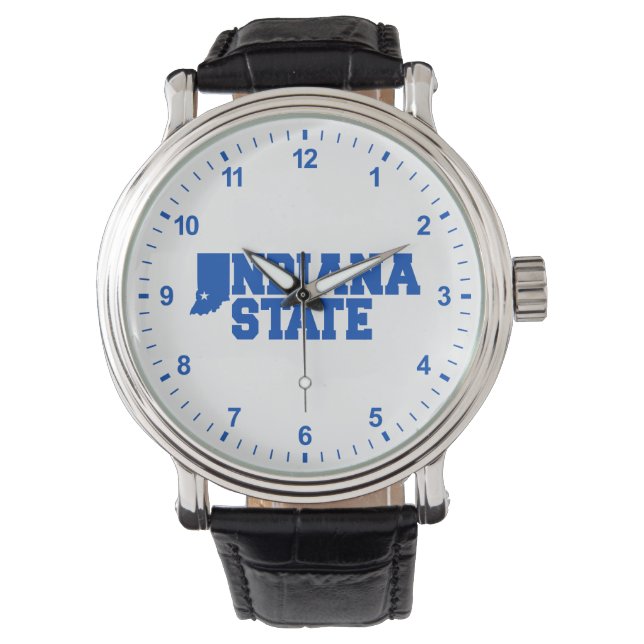 Indiana-Staat-Logo Armbanduhr (Vorderseite)