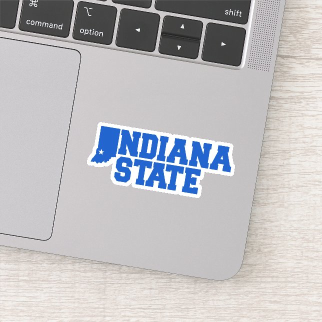 Indiana-Staat-Logo Aufkleber (Detail)