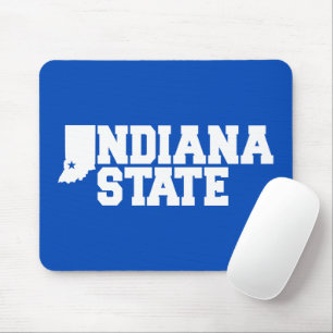 Indiana-Staat-Logo Mousepad