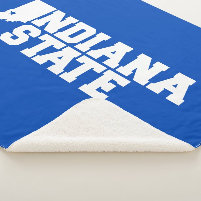 Indiana-Staat-Logo Sherpadecke (3/4)