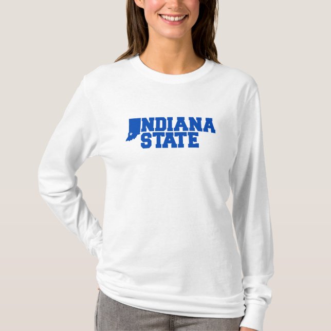 Indiana-Staat-Logo T-Shirt (Vorderseite)