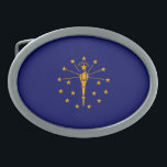Indiana State Flag Design Ovale Gürtelschnalle<br><div class="desc">Hier ist ein Indiana State Flag Design präsentiert auf einer Vielzahl von beliebten Produkten. Eine tolle Geschenkidee für jeden Anlaß und alle,  die einen Besuch abstatten. Verwenden Sie den Link "Diesen Designer Gefragt",  um uns mit Ihren speziellen Designanfragen oder für Hilfe bei Ihren individuellen Anpassungsbedürfnissen zu kontaktieren.</div>