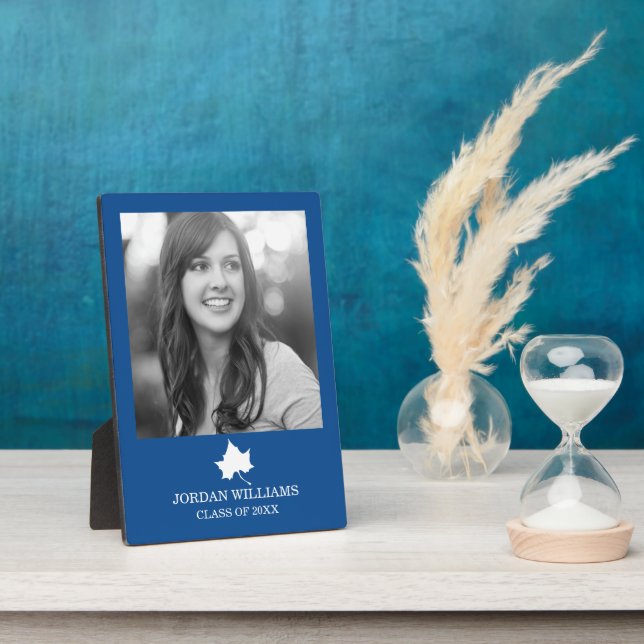 Indiana State Leaf Fotoplatte (Seite)