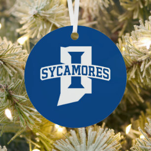 Indiana State University Feiertag Ornament Aus Metall