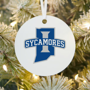 Indiana State University Feiertag Ornament Aus Metall