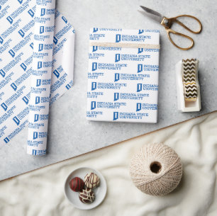 Indiana State University Geschenkpapier