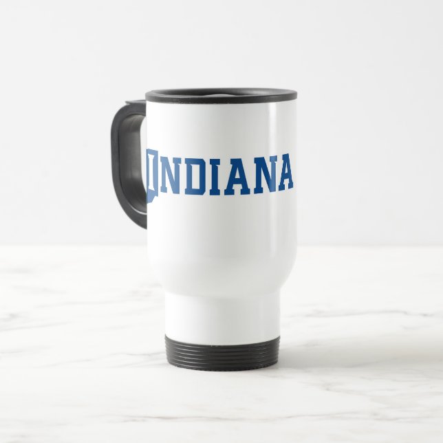 Indiana State University Reisebecher (Vorderseite Links)