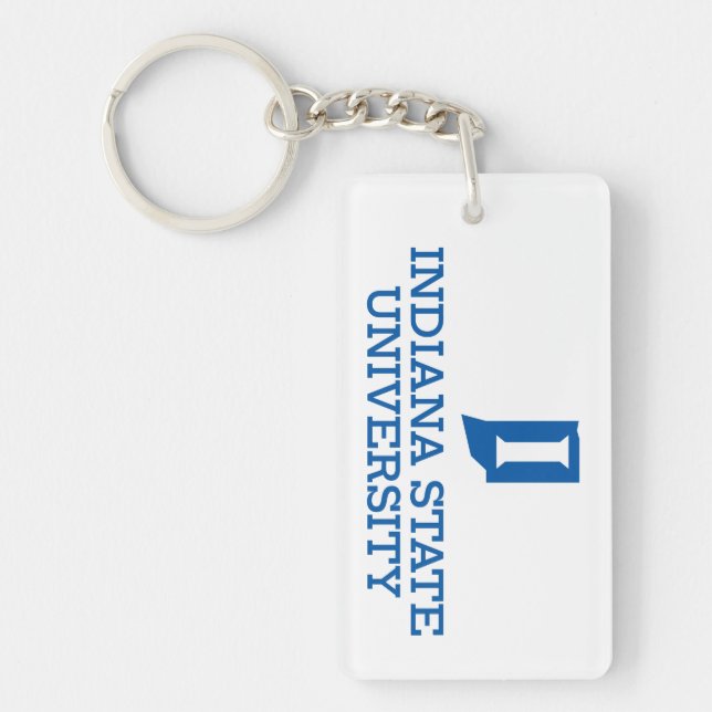 Indiana State University Schlüsselanhänger (Vorderseite)