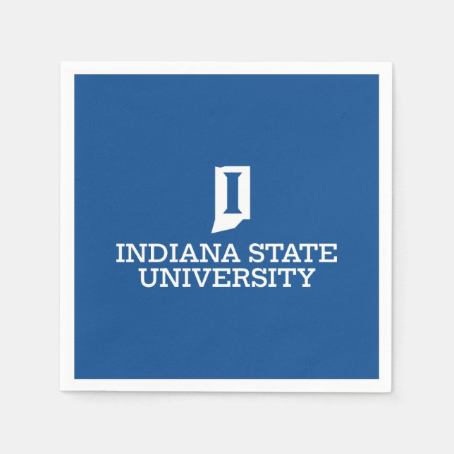 Indiana State University Serviette (Vorderseite)