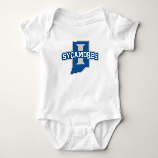 Indiana State University Sycamores Baby Strampler (Vorderseite)