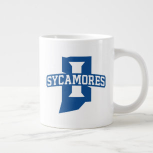 Indiana State University Sycamores Jumbo-Tasse