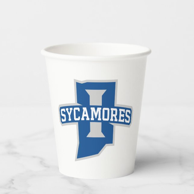 Indiana State University Sycamores Pappbecher (Vorderseite)