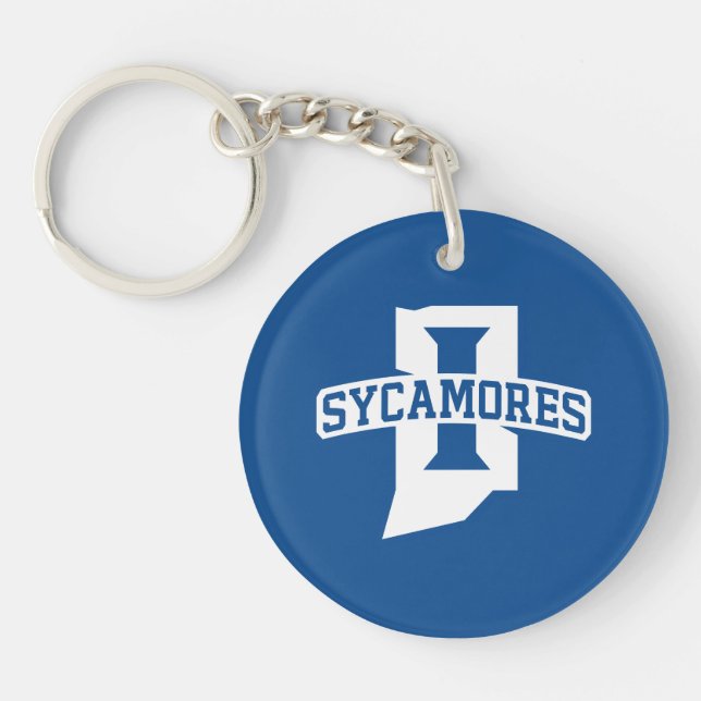 Indiana State University Sycamores Schlüsselanhänger (Vorderseite)