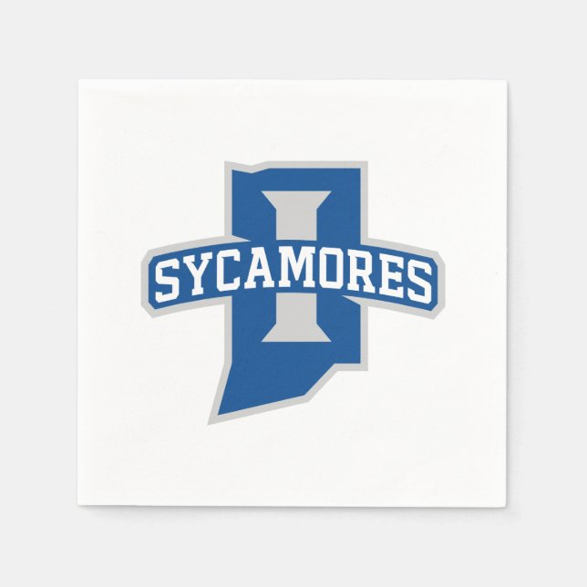 Indiana State University Sycamores Serviette (Vorderseite)