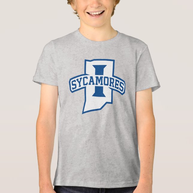 Indiana State University Sycamores Tri-Blend Shirt (Vorderseite)