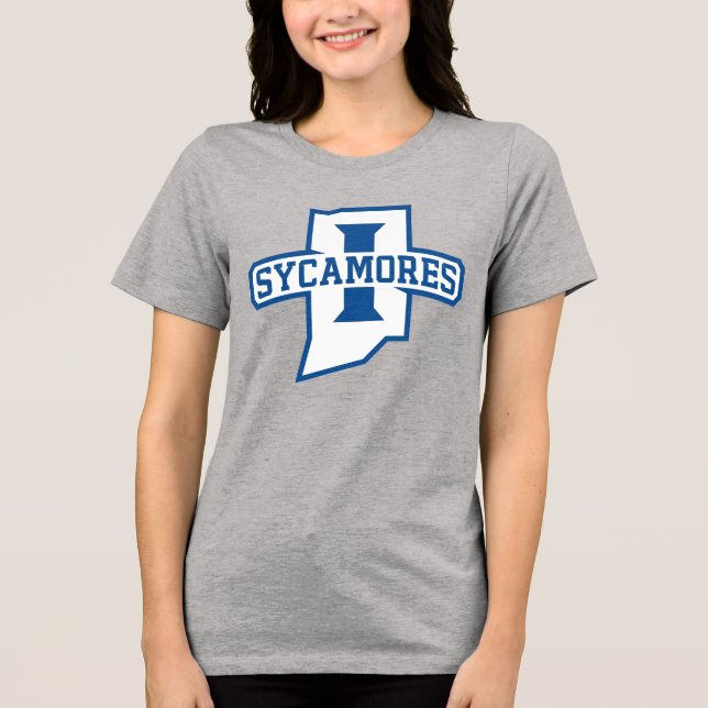 Indiana State University Sycamores Tri-Blend Shirt (Vorderseite)