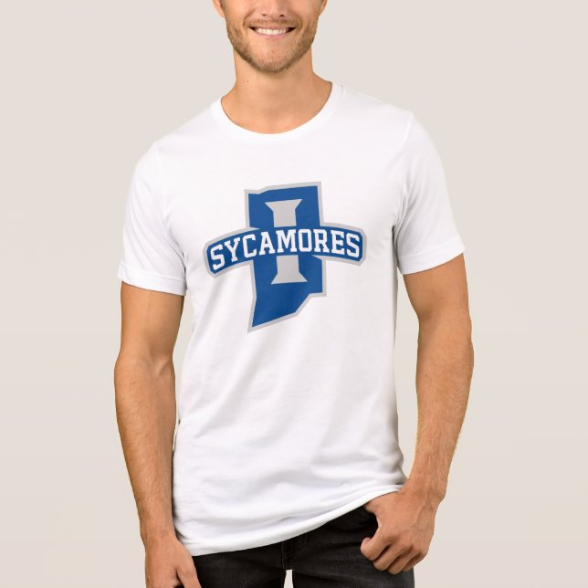 Indiana State University Sycamores Tri-Blend Shirt (Vorderseite)