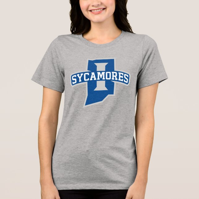 Indiana State University Sycamores Tri-Blend Shirt (Vorderseite)