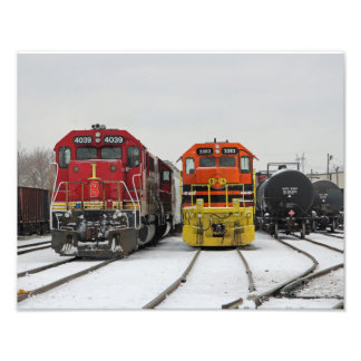 Indiana Südbahn Print Fotodruck