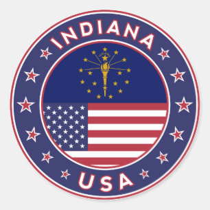 Indiana, t-shirt Indiana, autocollant Indiana,