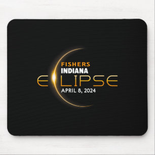 Indiana Total Solar Eclipse 2024 Mousepad