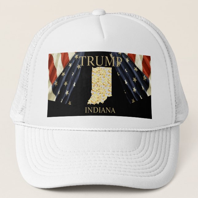 INDIANA TRUCKERKAPPE (Vorderseite)