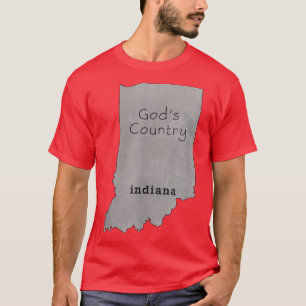 Indiana Tshirt Indiana ist das Gods Country Indian