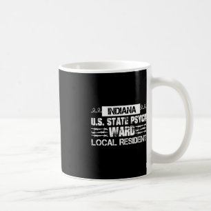 Indiana U.S Inmate Psych Ward Landkreis Staat Jail Kaffeetasse