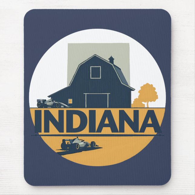 Indiana USA Mousepad (Vorne)
