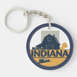 Indiana USA Schlüsselanhänger