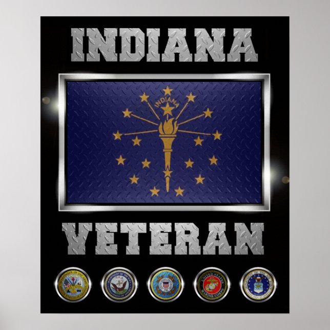 Indiana Veteran-Poster Poster (Vorne)