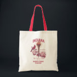 Indiana Wedding Welcome Bag, Bridesmaid oder Guest Tragetasche<br><div class="desc">Herzlich willkommen bei Ihren Gästen mit einer speziellen Tasche für Hochzeitsfeiern mit indianischem Thema. Diese Tasche wurde für Freunde und Familie außerhalb der Stadt konzipiert und ist eine einfache Möglichkeit, wichtige Dinge wie das Wochenende, Snacks und kleine Geschenke zu teilen. Ob Hochzeit in Indianapolis, am See oder auf dem Land,...</div>