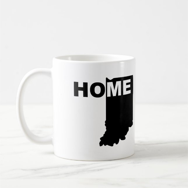 Indiana Zuhause weg von der Tasse des Staat oder v (Links)