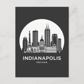 Indianapolis City Indiana Postkarte