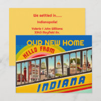 Indianapolis IN Grußankündigung