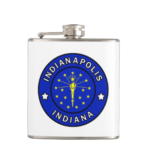 Indianapolis Indiana Flachmann