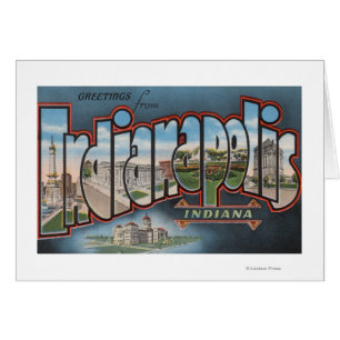 Indianapolis, Indiana - grandes scènes 3 de lettre
