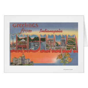 Indianapolis, Indiana - grandes scènes 4 de lettre