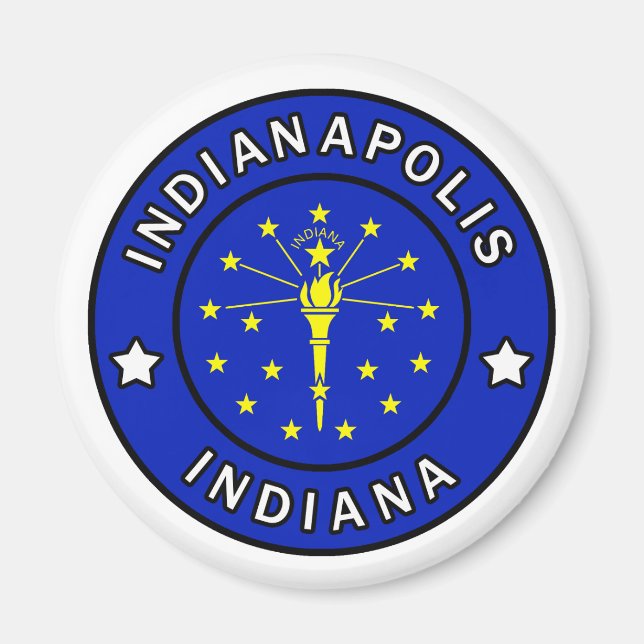 Indianapolis Indiana Magnet (Vorne)