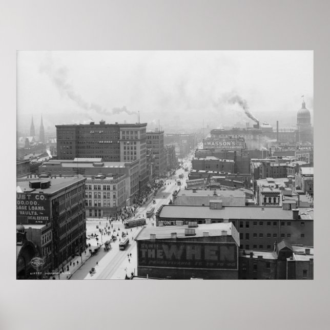 Indianapolis, Indiana Poster (Vorne)