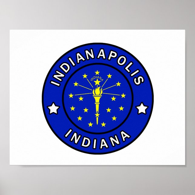 Indianapolis Indiana Poster (Vorne)