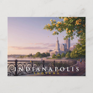 Indianapolis Indiana Reise Postkarte