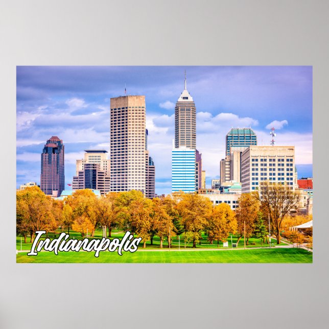 Indianapolis, Indiana, USA Poster (Vorne)
