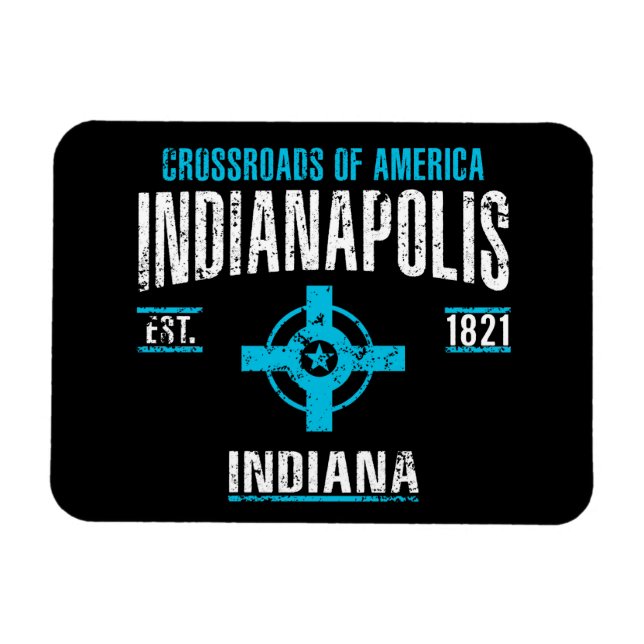 Indianapolis Magnet (Horizontal)