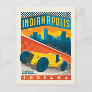 Indianapolis Motor Speedway Postkarte