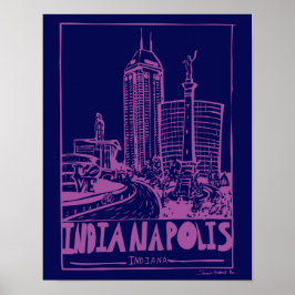 Indianapolis Poster