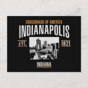 Indianapolis Postkarte