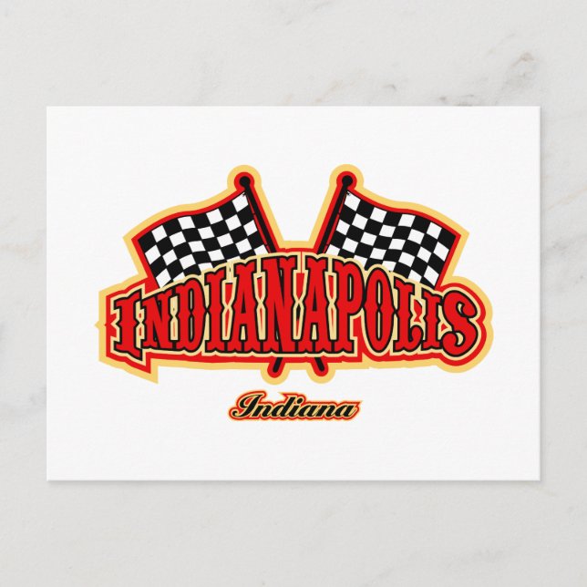 Indianapolis Postkarte (Vorderseite)