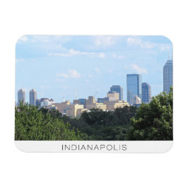 Indianapolis Skyline Magnet